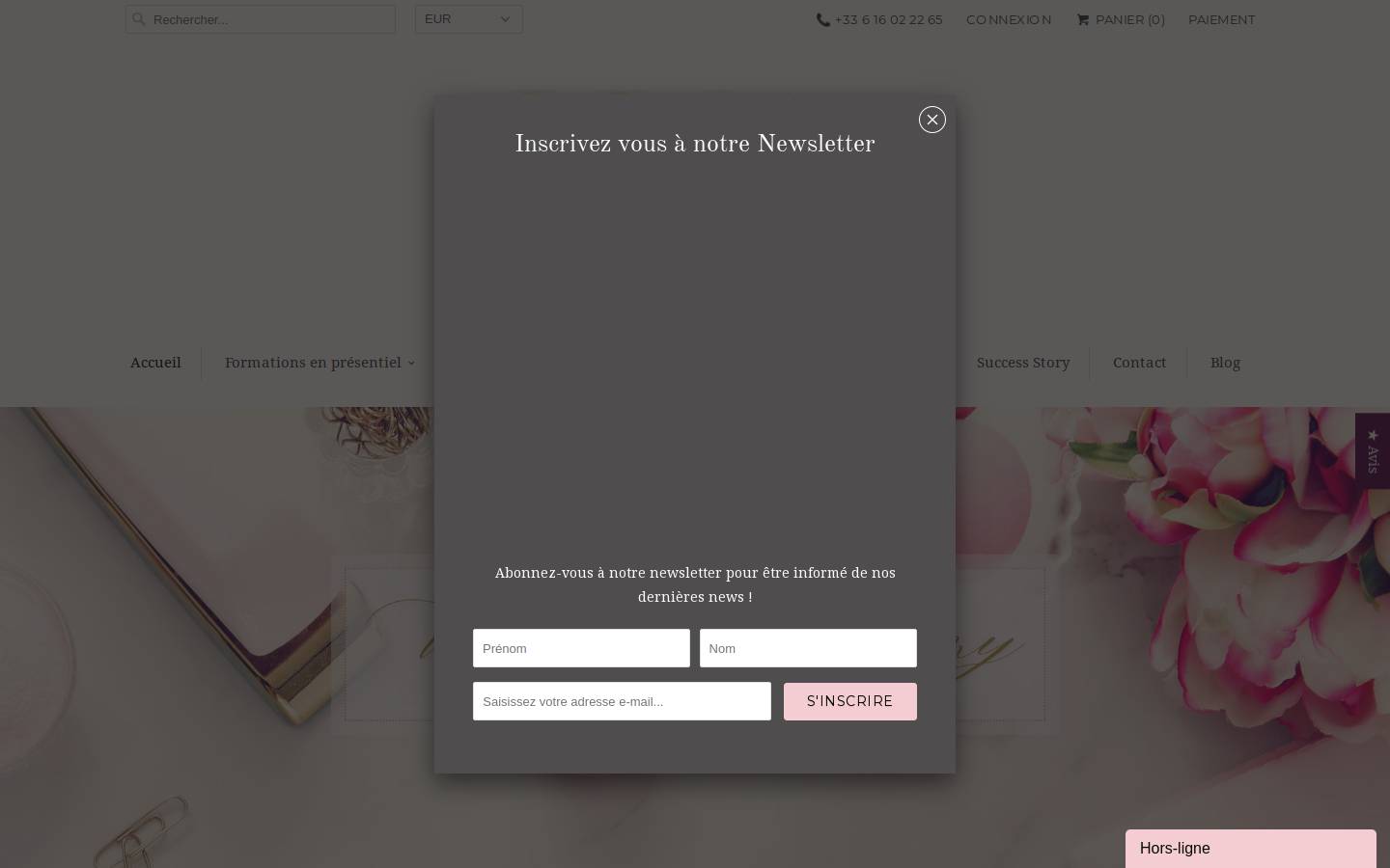 weddingacademy.fr homepage screenshot