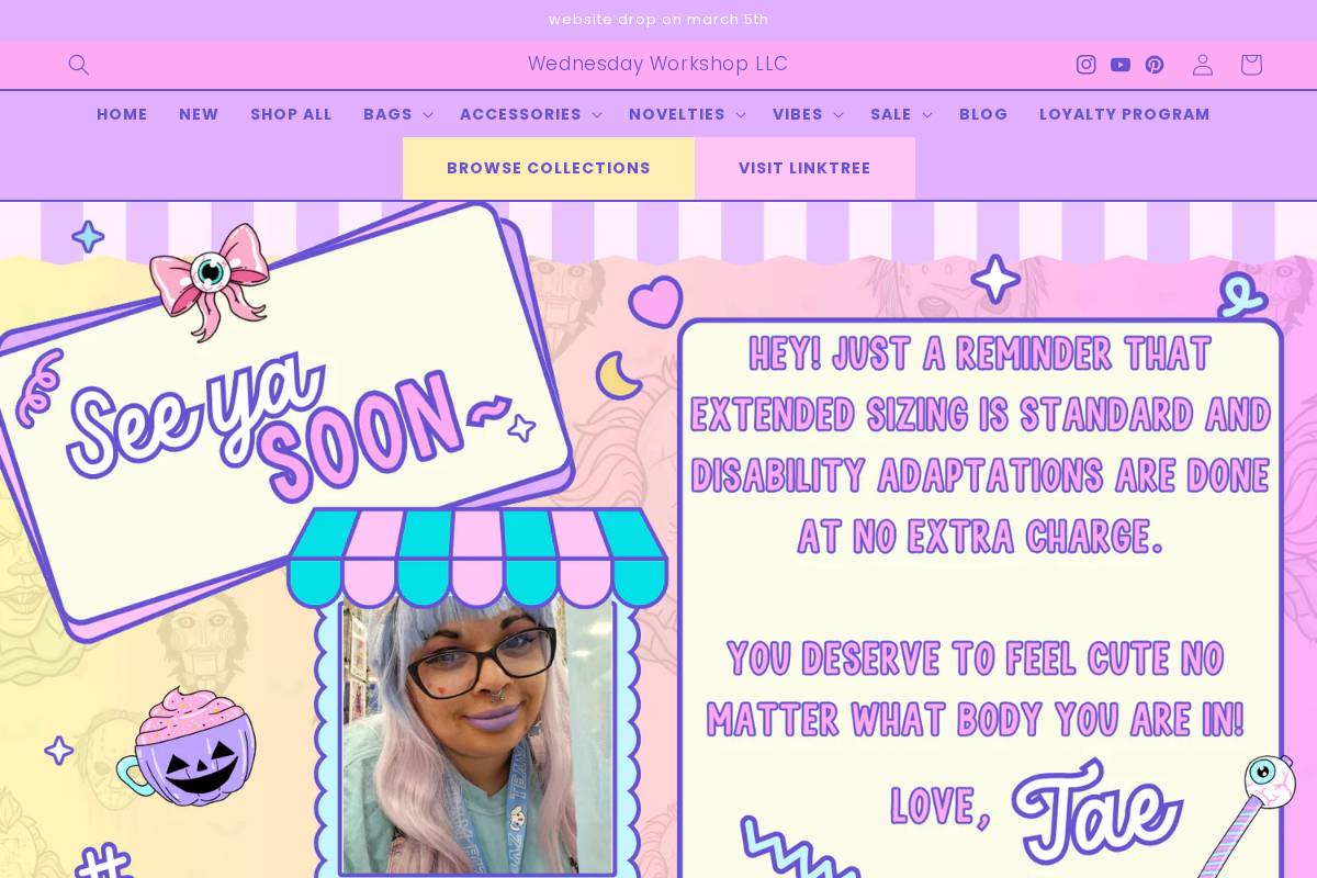 wednesdayworks.com homepage screenshot