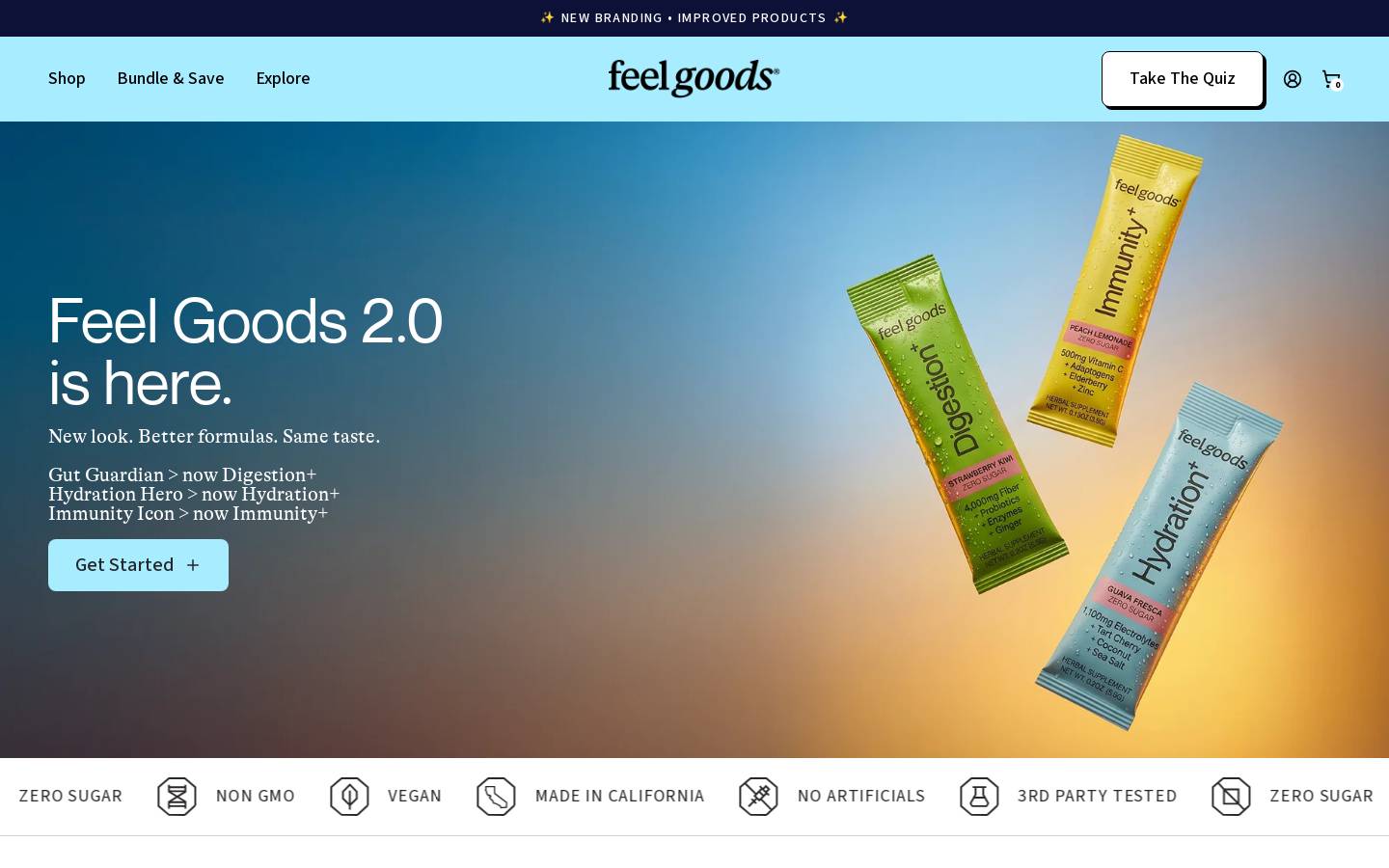 wefeelgoods.com homepage screenshot