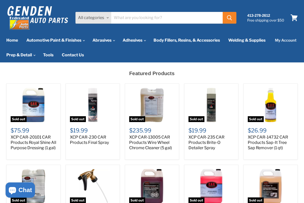 wegotautopaint.com homepage screenshot