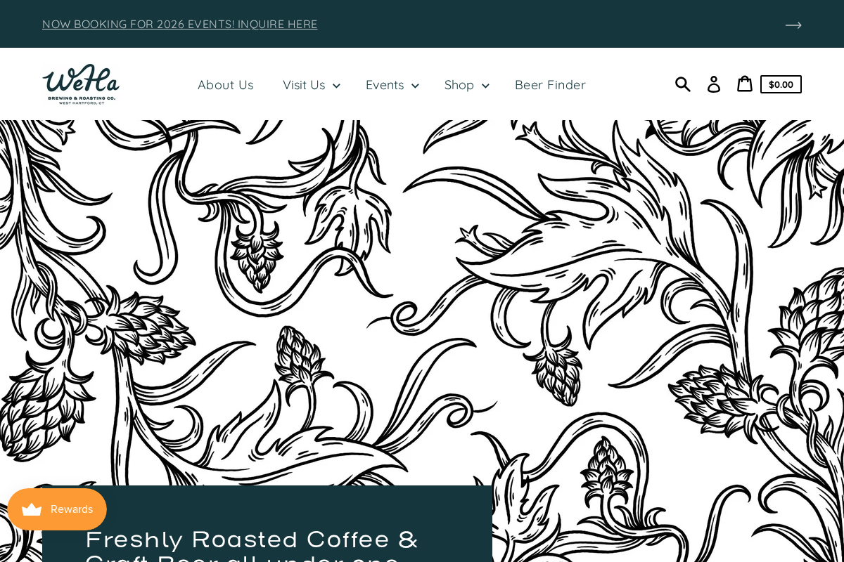 WeHa B&R homepage screenshot