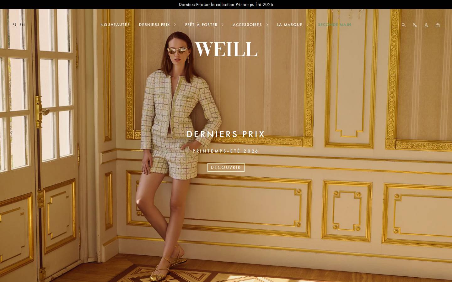 Weill homepage screenshot