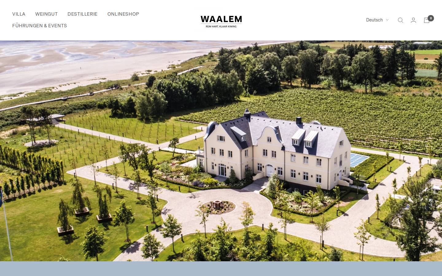 weingut-waalem.de homepage screenshot