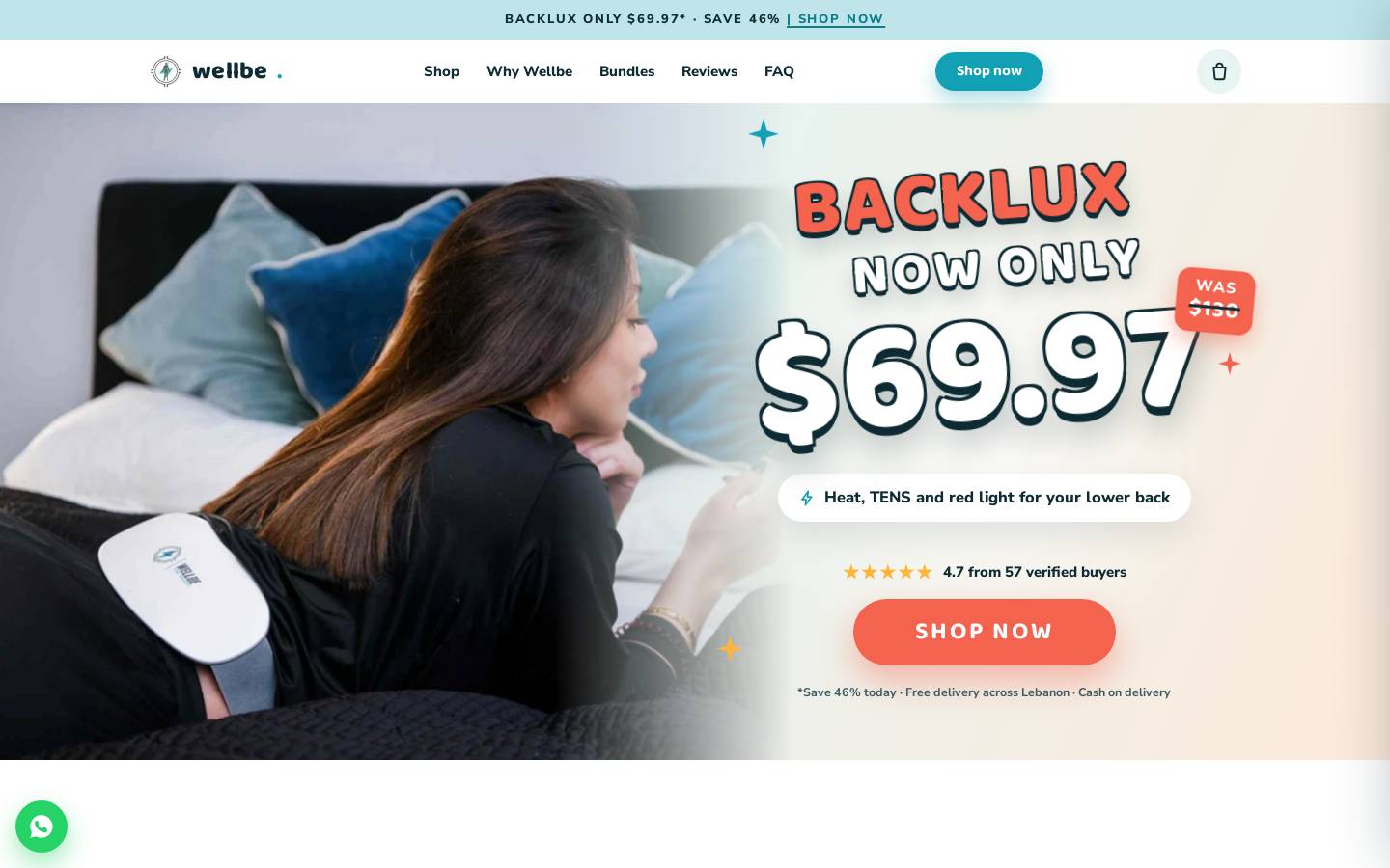 wellbethebrand.com homepage screenshot