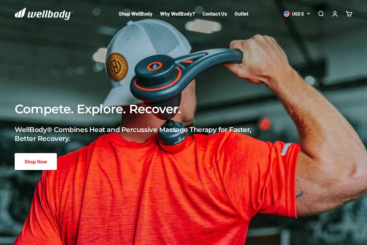 wellbody.com homepage screenshot