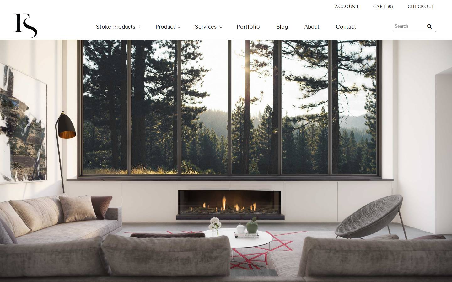 wellingtonfireplace.co.nz homepage screenshot