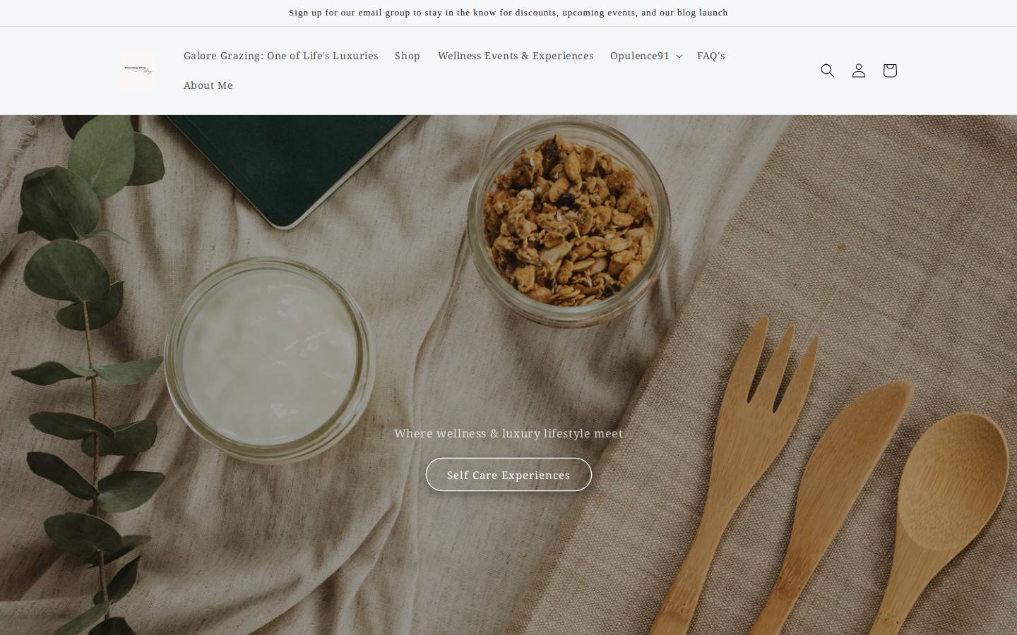 wellnesswithshayarie.com homepage screenshot