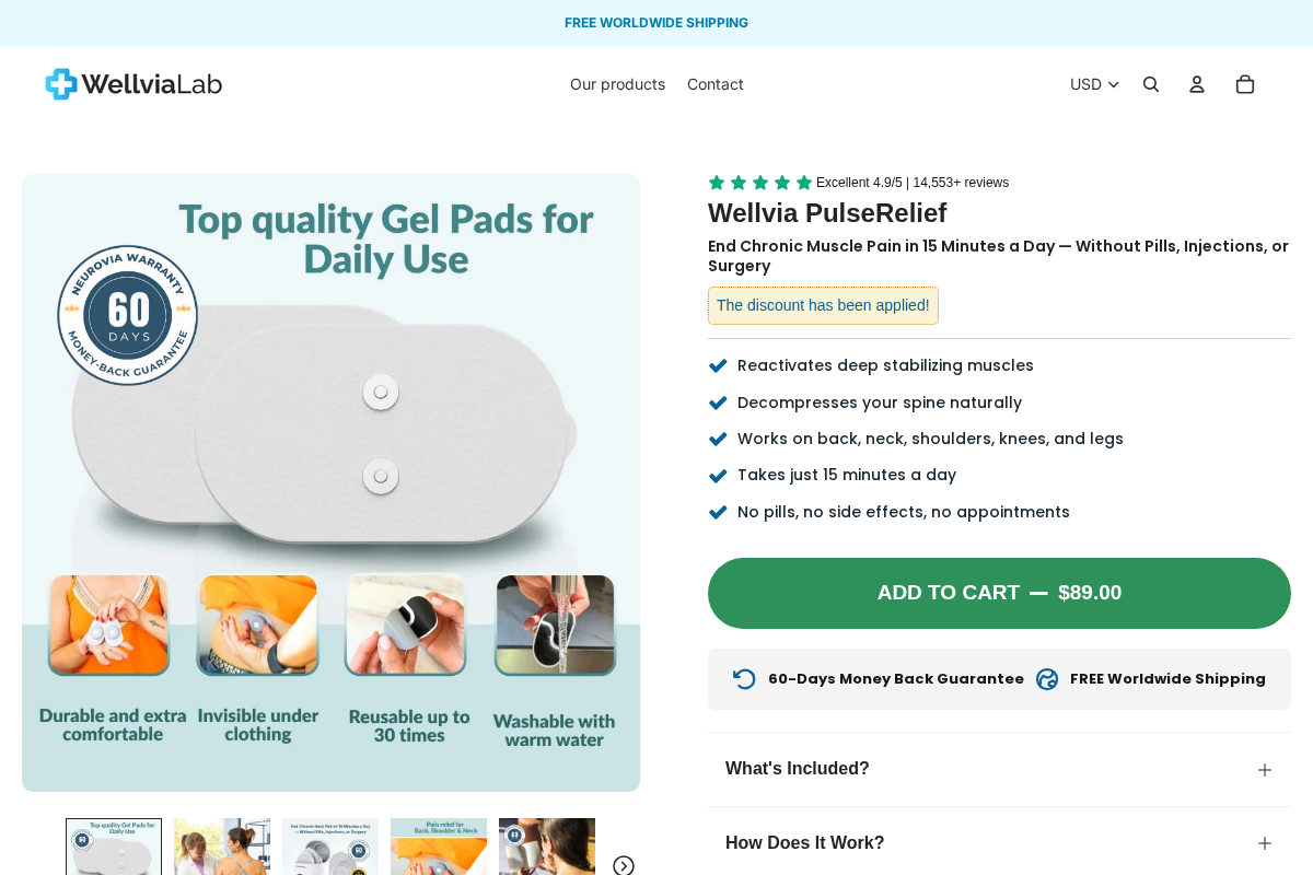 Wellvia Lab homepage screenshot