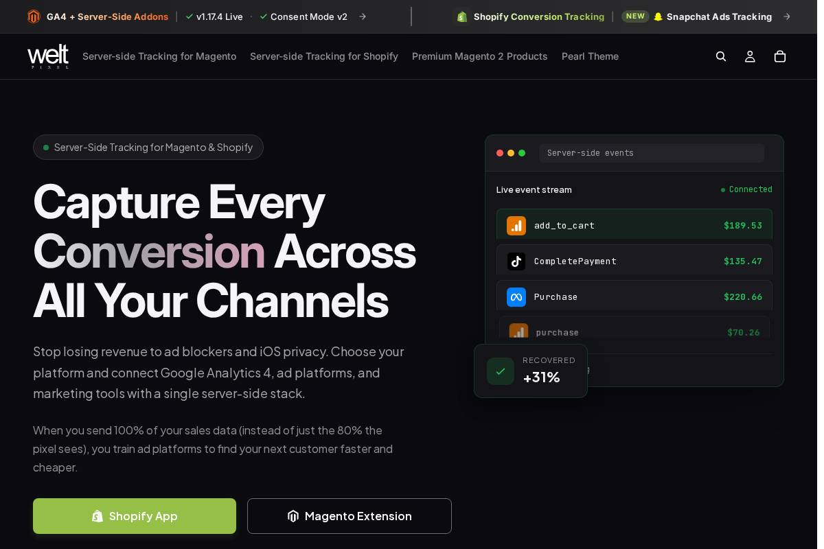 weltpixel.com homepage screenshot