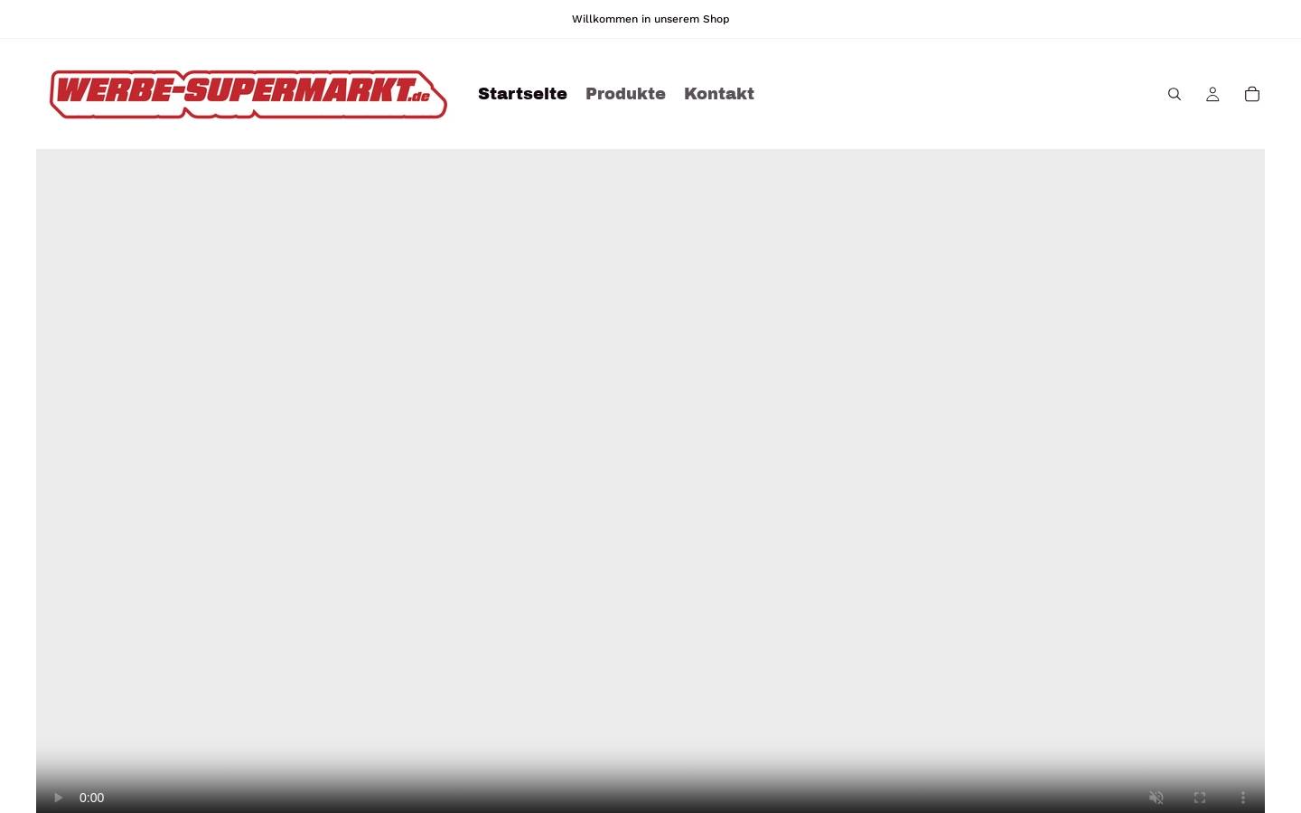 werbe-supermarkt.de homepage screenshot