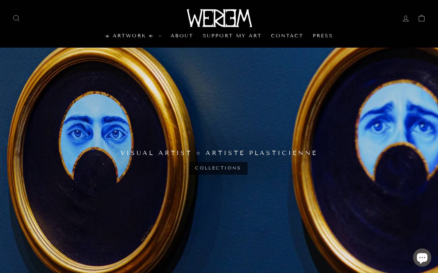 weriem.com homepage screenshot