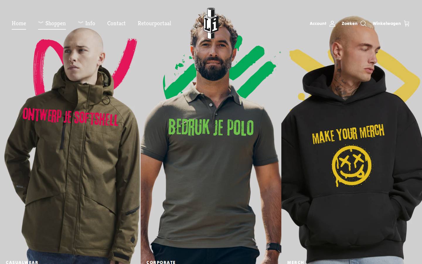 werkkledingbollenstreek.nl homepage screenshot