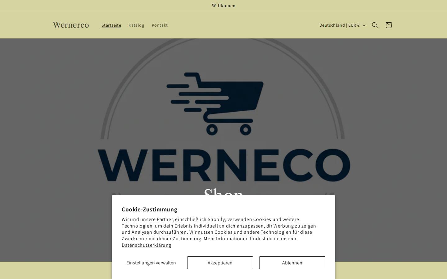 werneco.com homepage screenshot