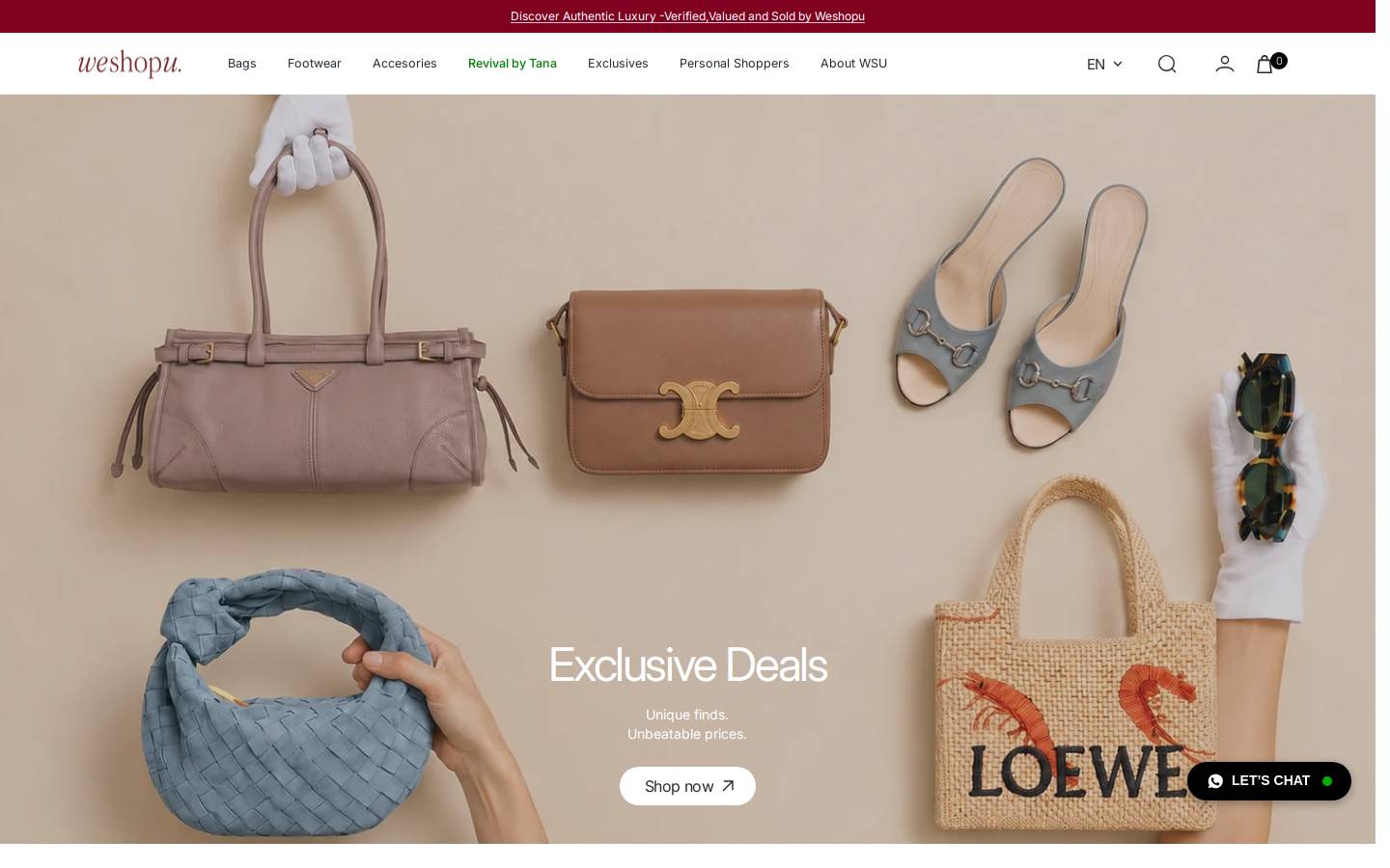 We Shop U 🛍️ | Personal Shopper homepage screenshot