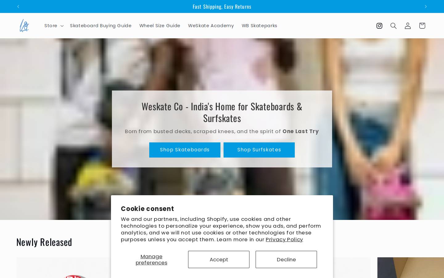 weskateco.com homepage screenshot