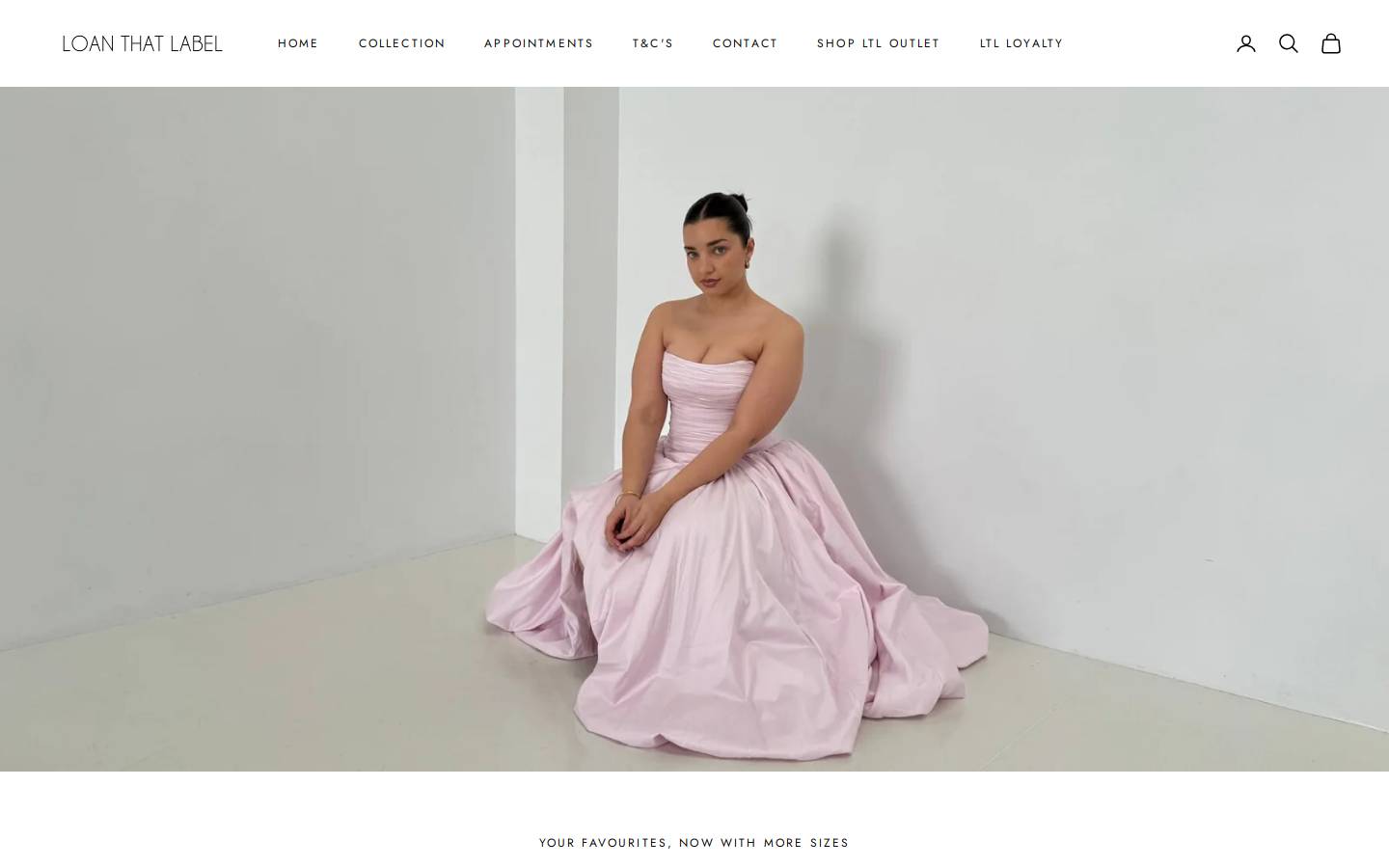westcoastdresshire.com.au homepage screenshot