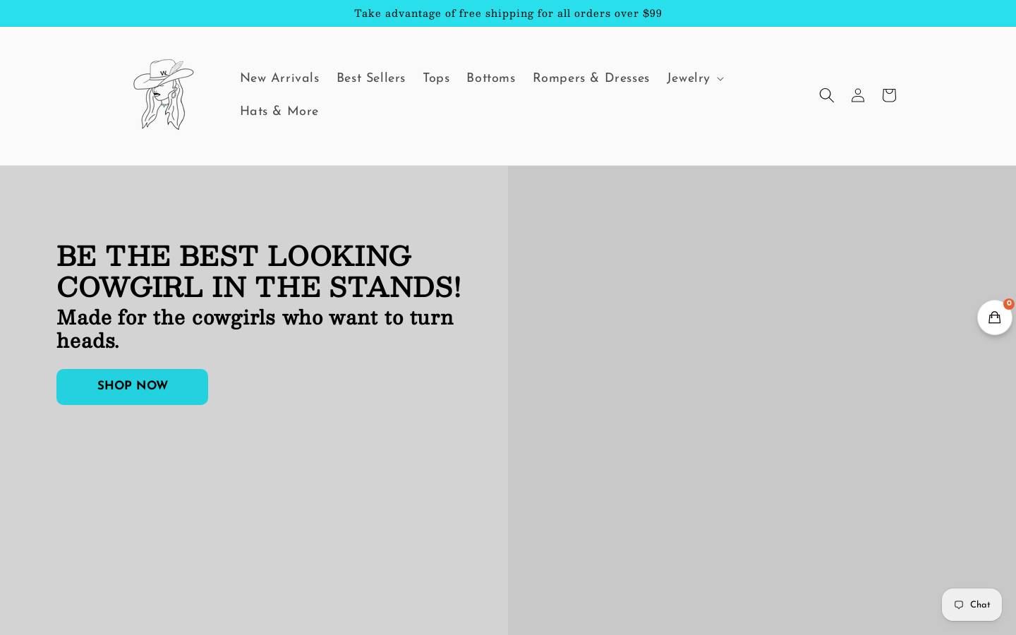 western-lavish.com homepage screenshot
