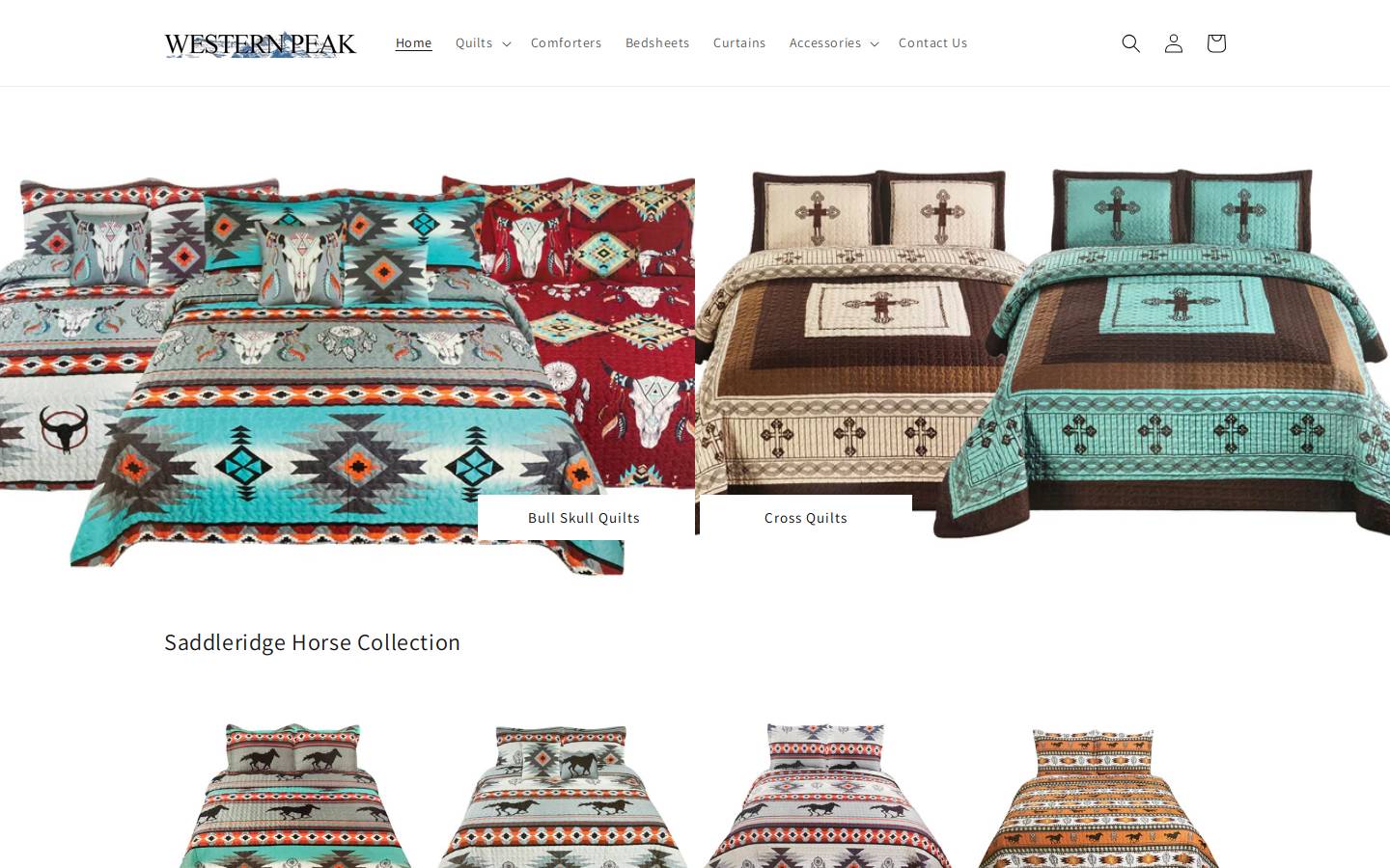 westernpeakusa.com homepage screenshot