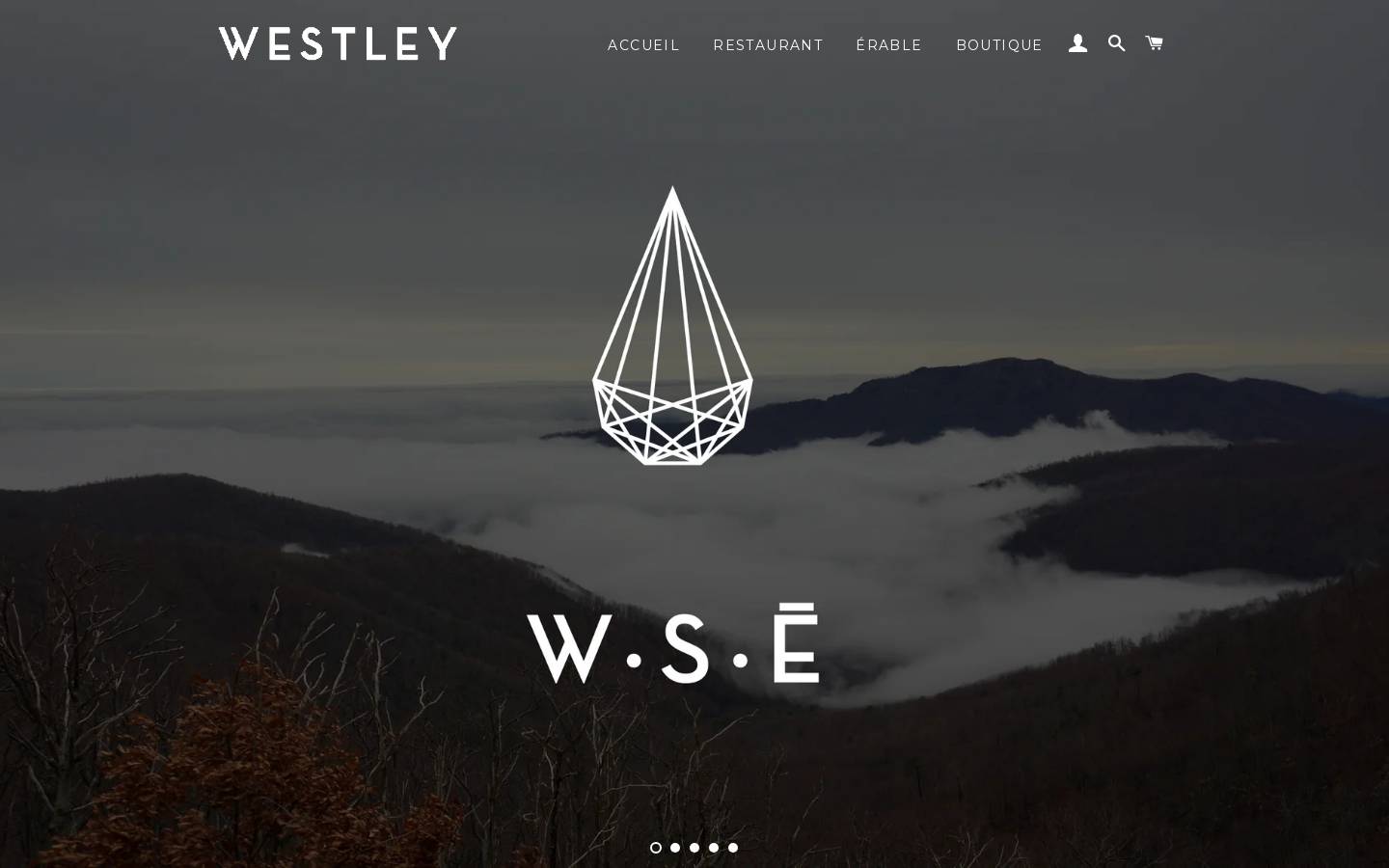 westley.ca homepage screenshot
