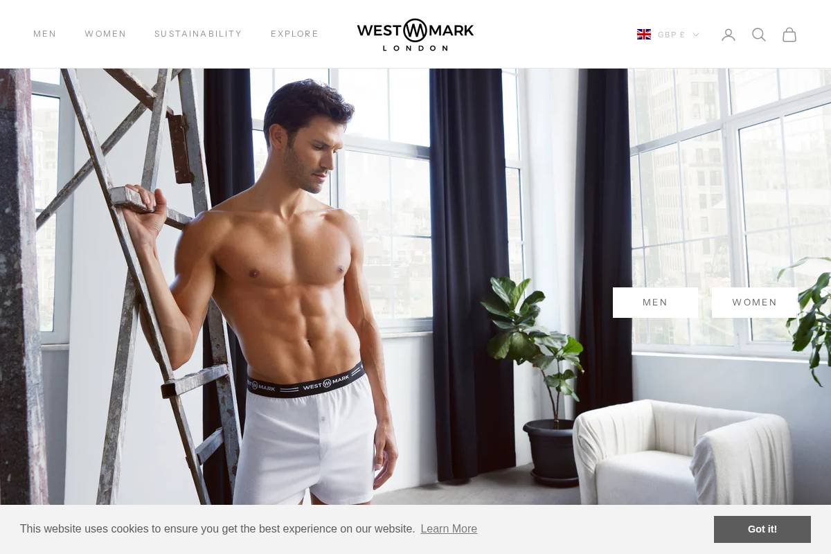 westmarklondon.com homepage screenshot