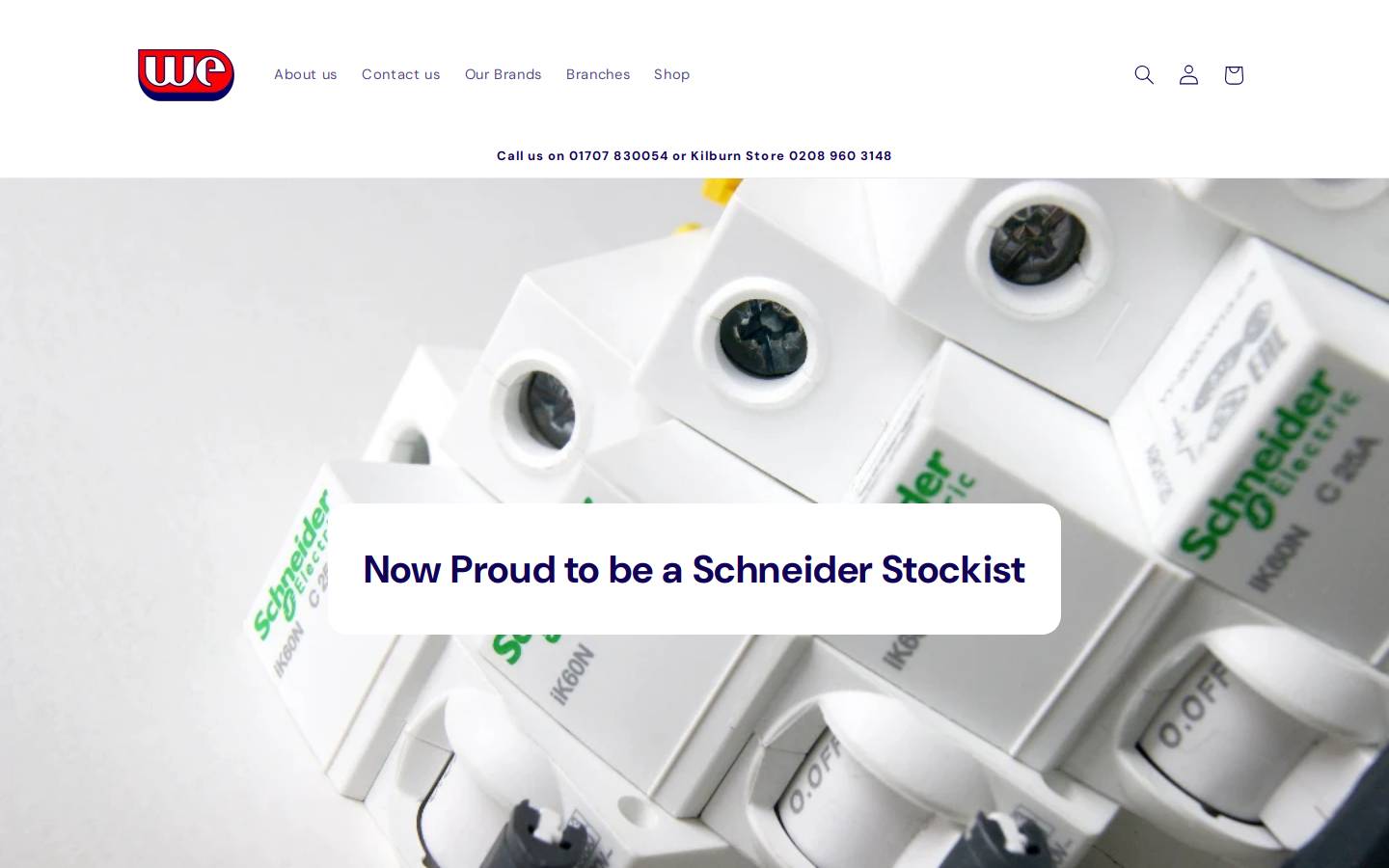 westminsterelectrical.com homepage screenshot