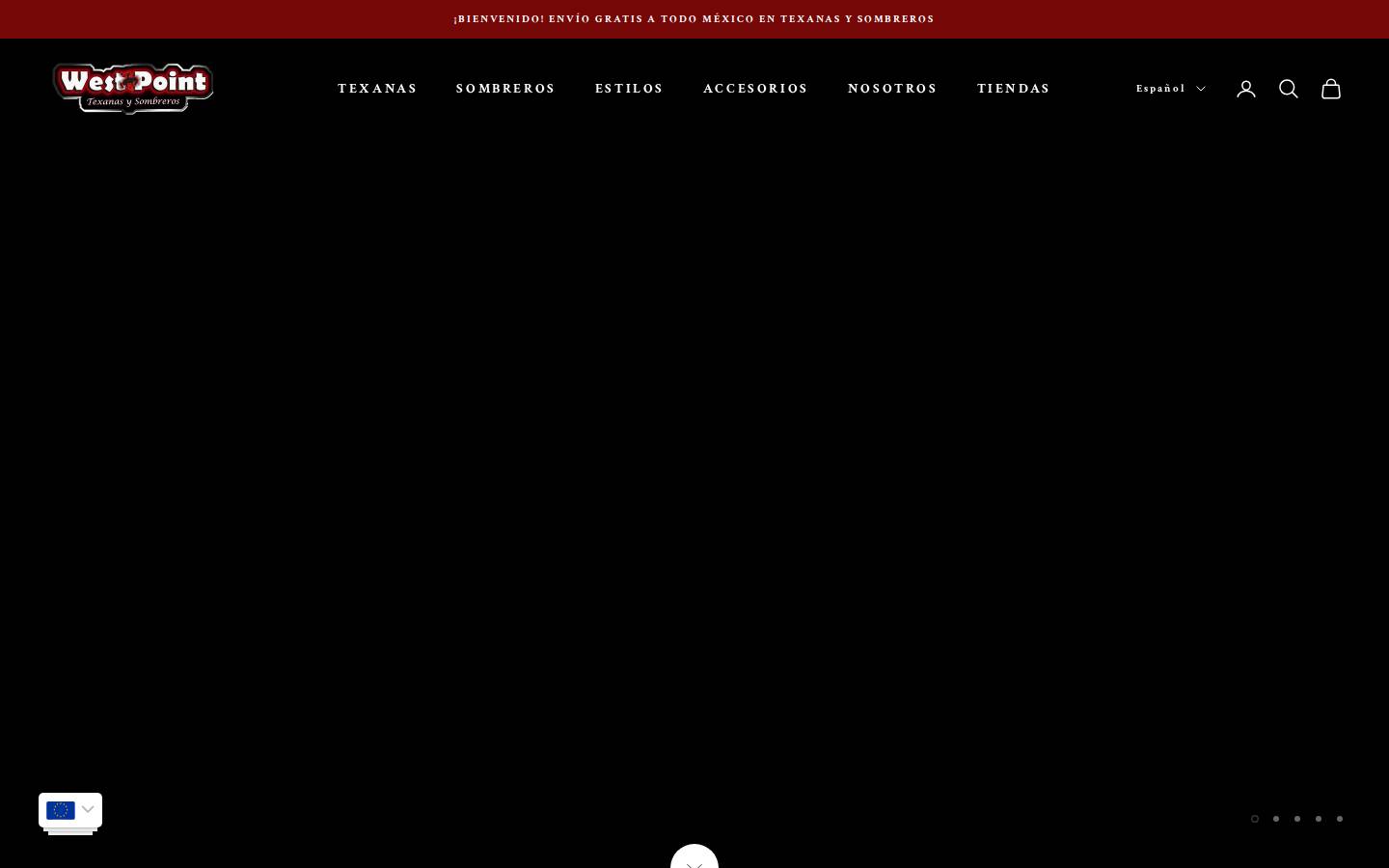 westpointhats.com.mx homepage screenshot