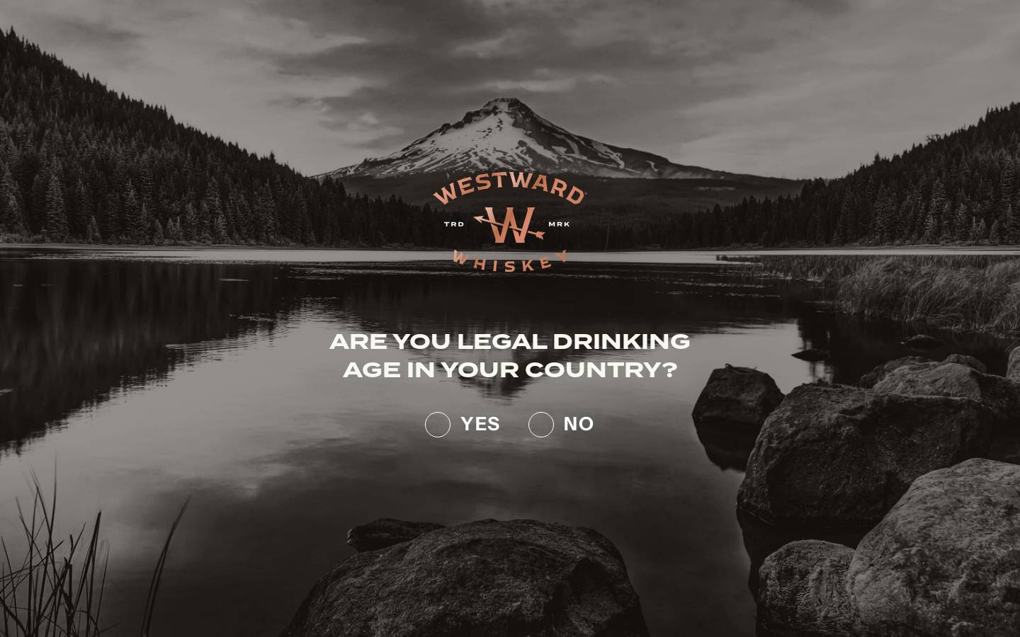 westwardwhiskey.com homepage screenshot