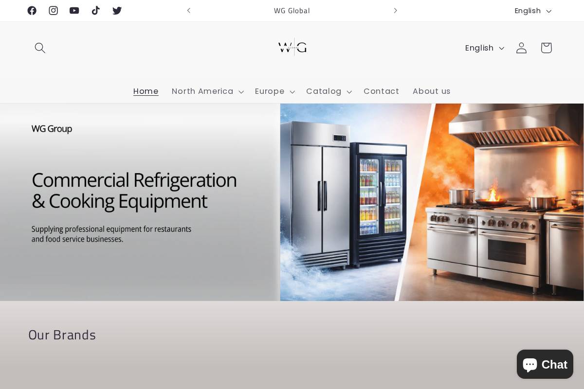 wglobalgroup.com homepage screenshot