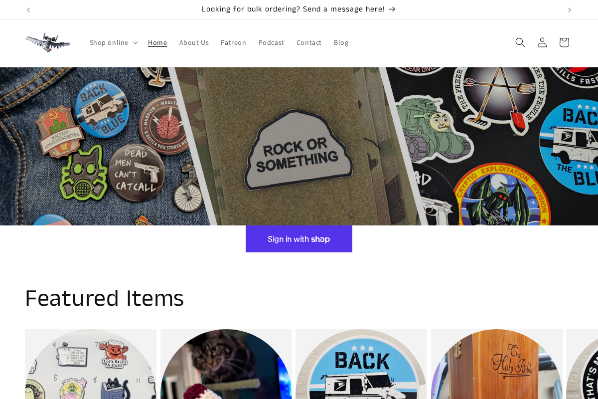 What a Hell of a Way to Dad homepage screenshot