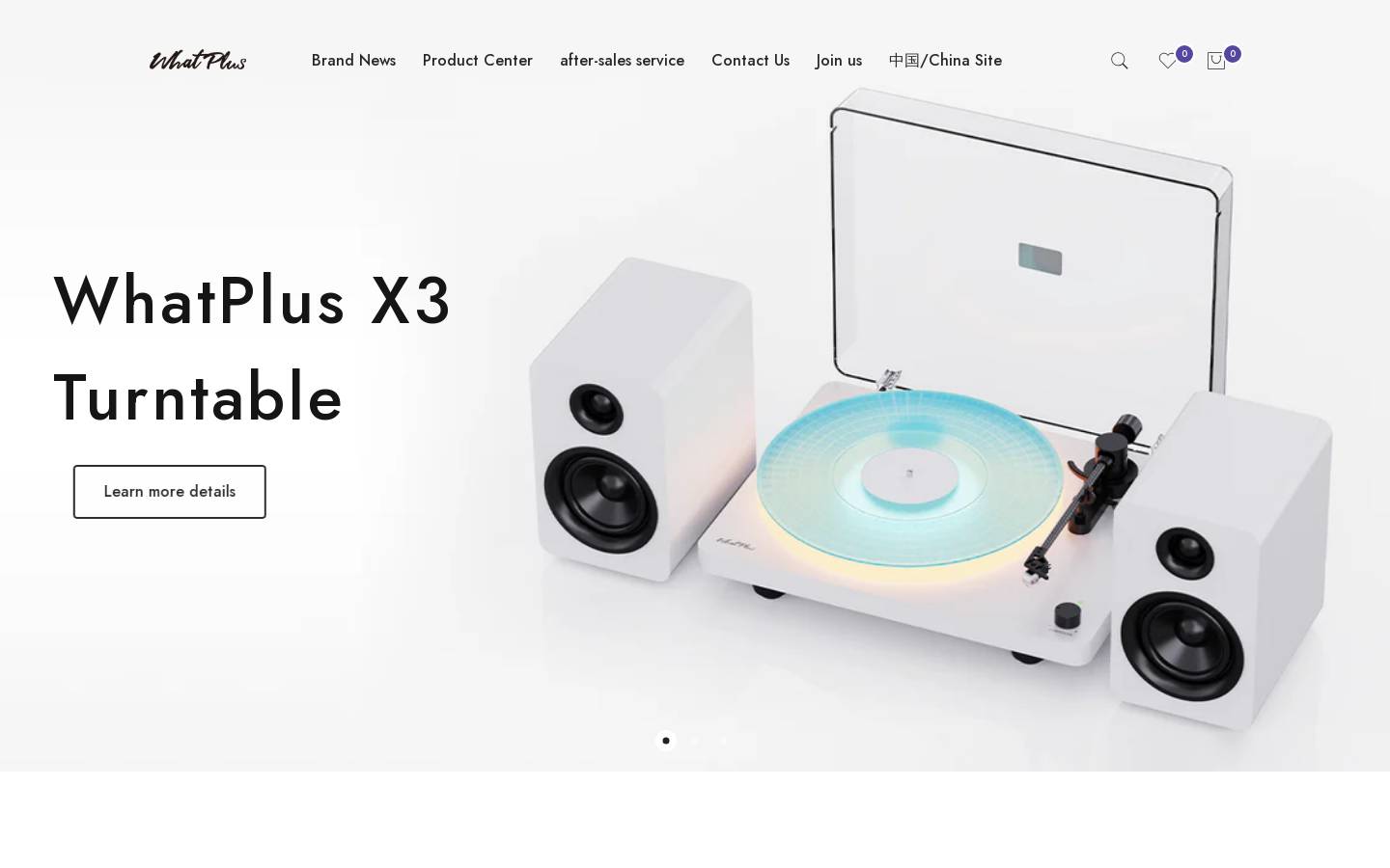 whatplus.com homepage screenshot
