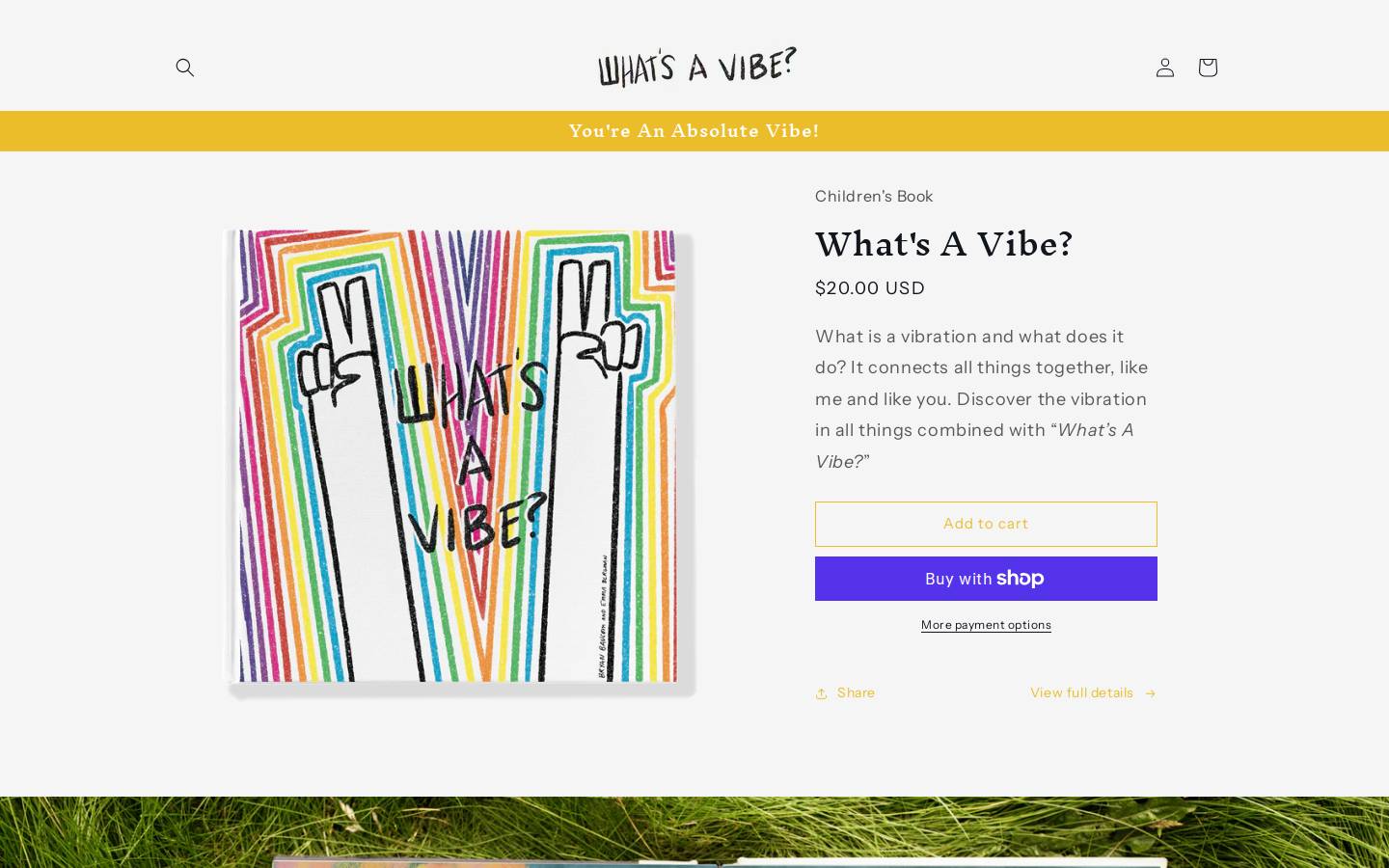 whatsavibe.com homepage screenshot