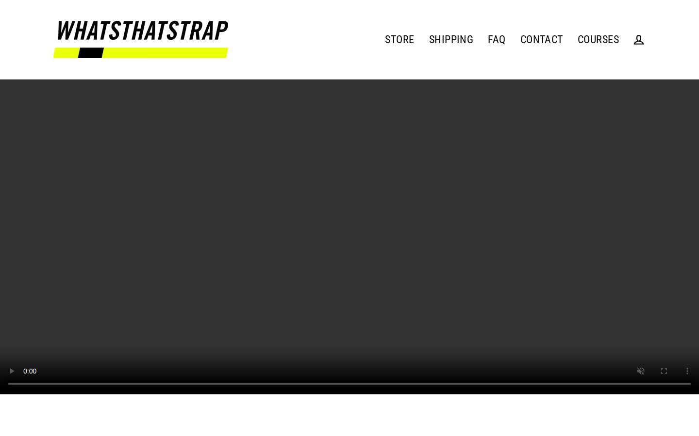 whatsthatstrap.com homepage screenshot