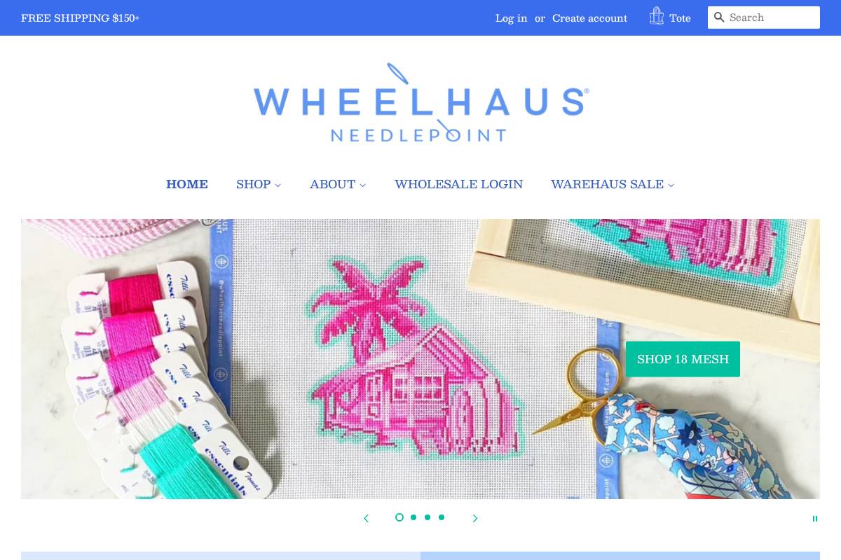 wheelhausndlpt.com homepage screenshot