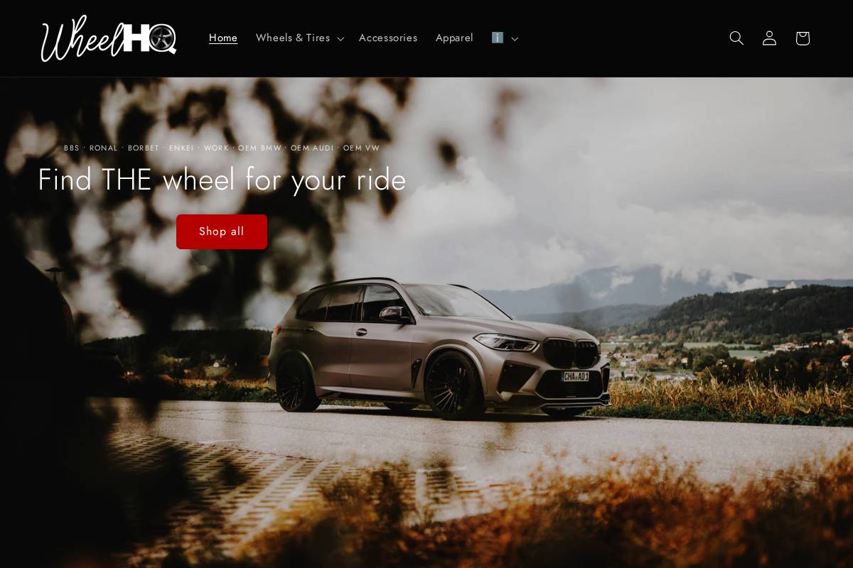 wheelhq.ca homepage screenshot