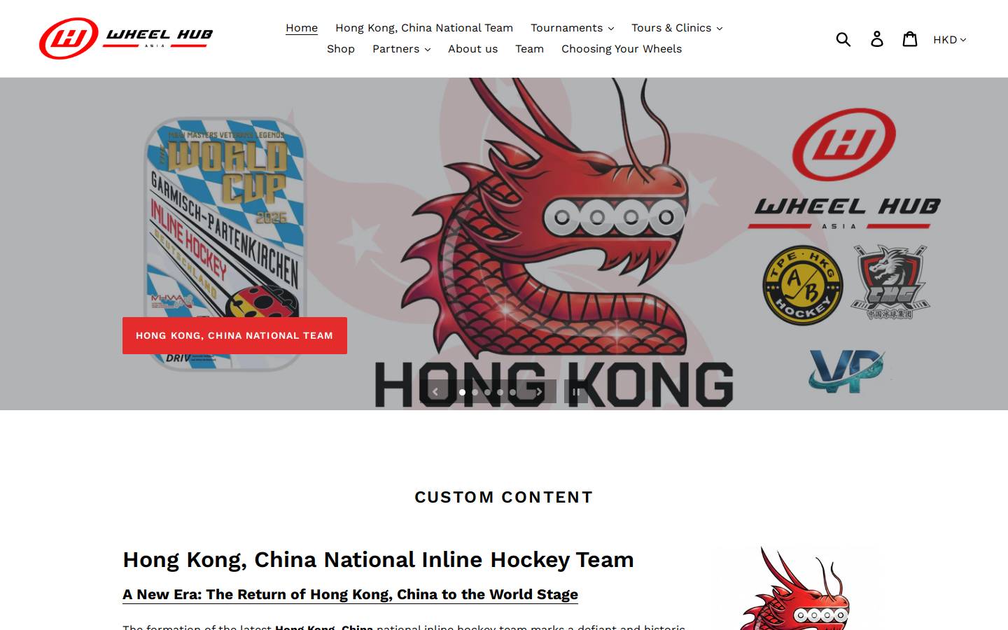 wheelhubasia.com homepage screenshot