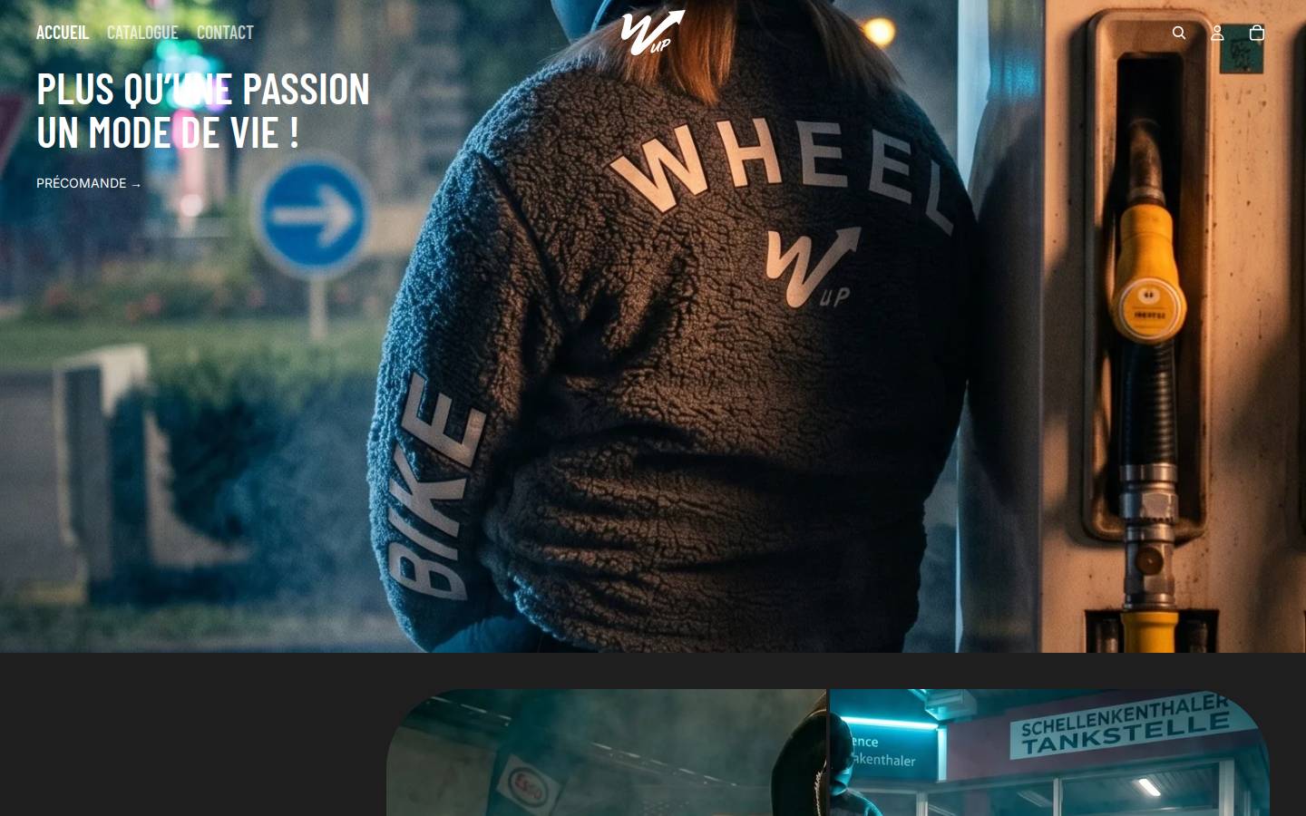 wheelup.online homepage screenshot
