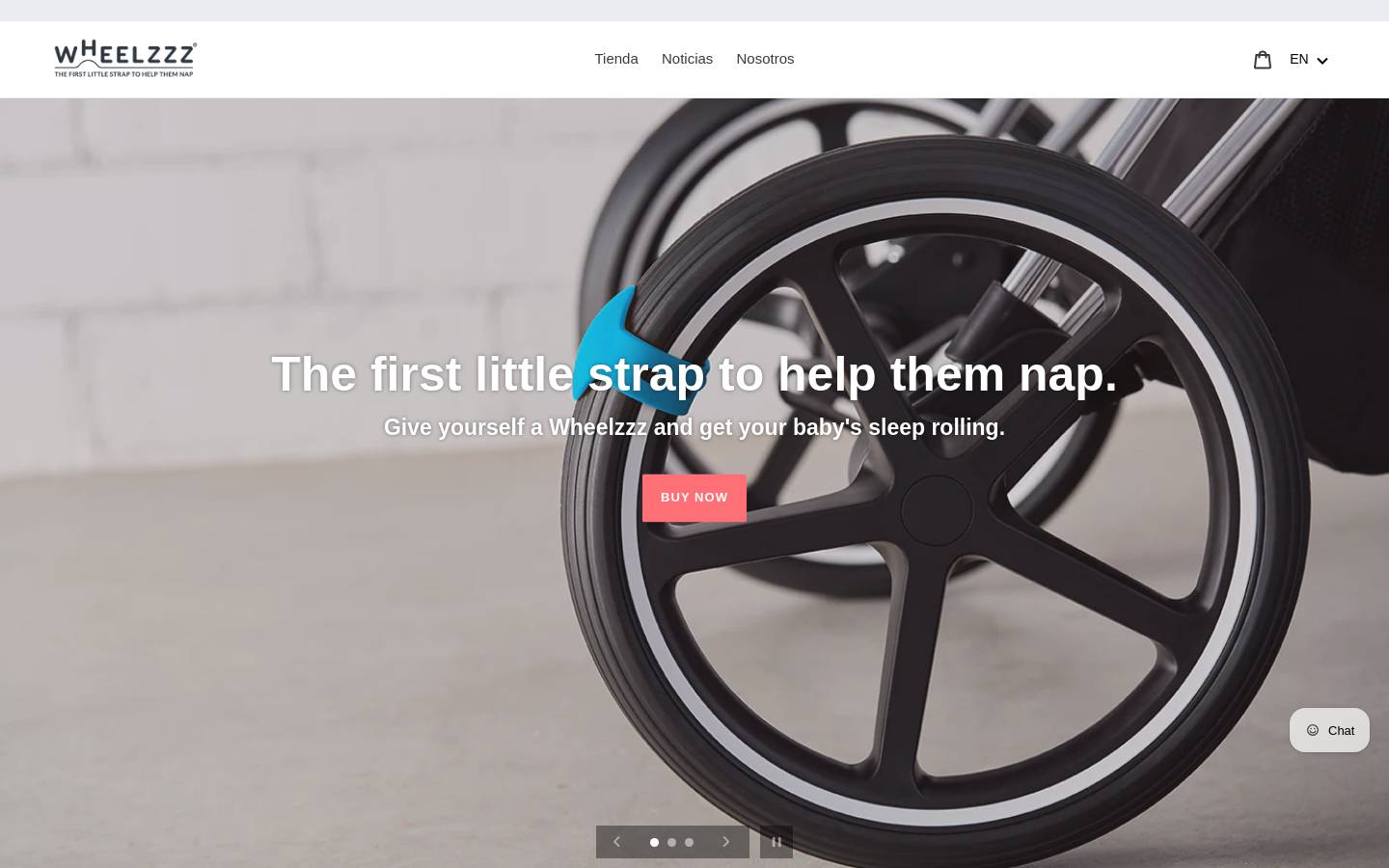 wheelzzz.es homepage screenshot