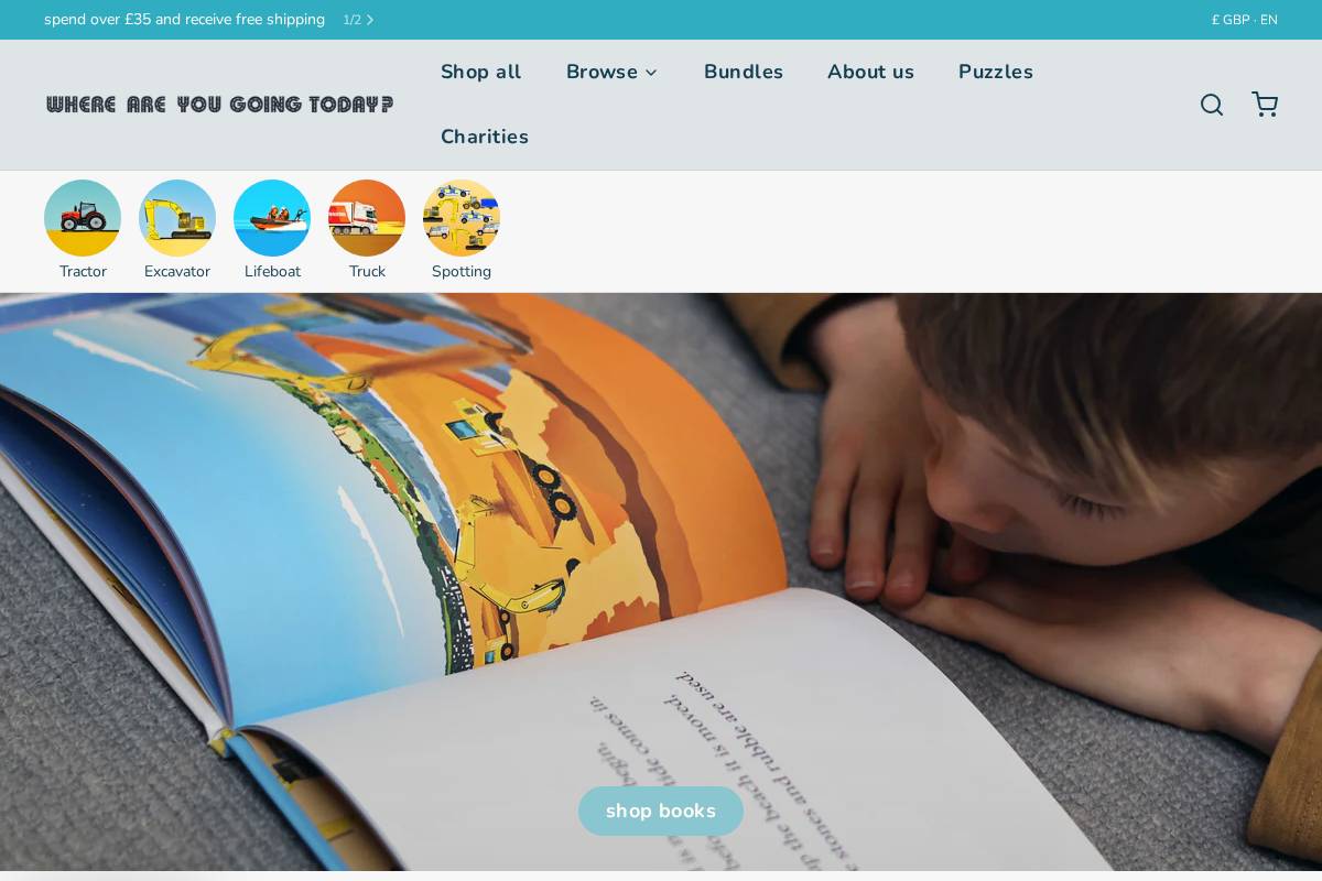 whereareyougoingtoday.co.uk homepage screenshot