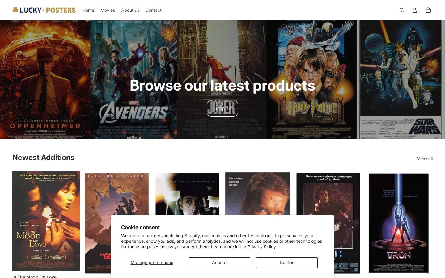 whiskeyandpopcorn.org homepage screenshot