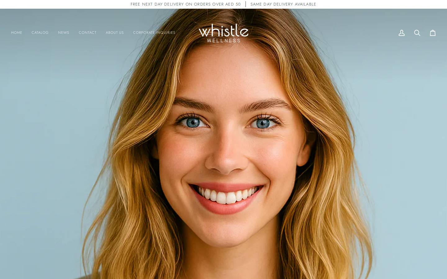 whistlewellnessusa.com homepage screenshot