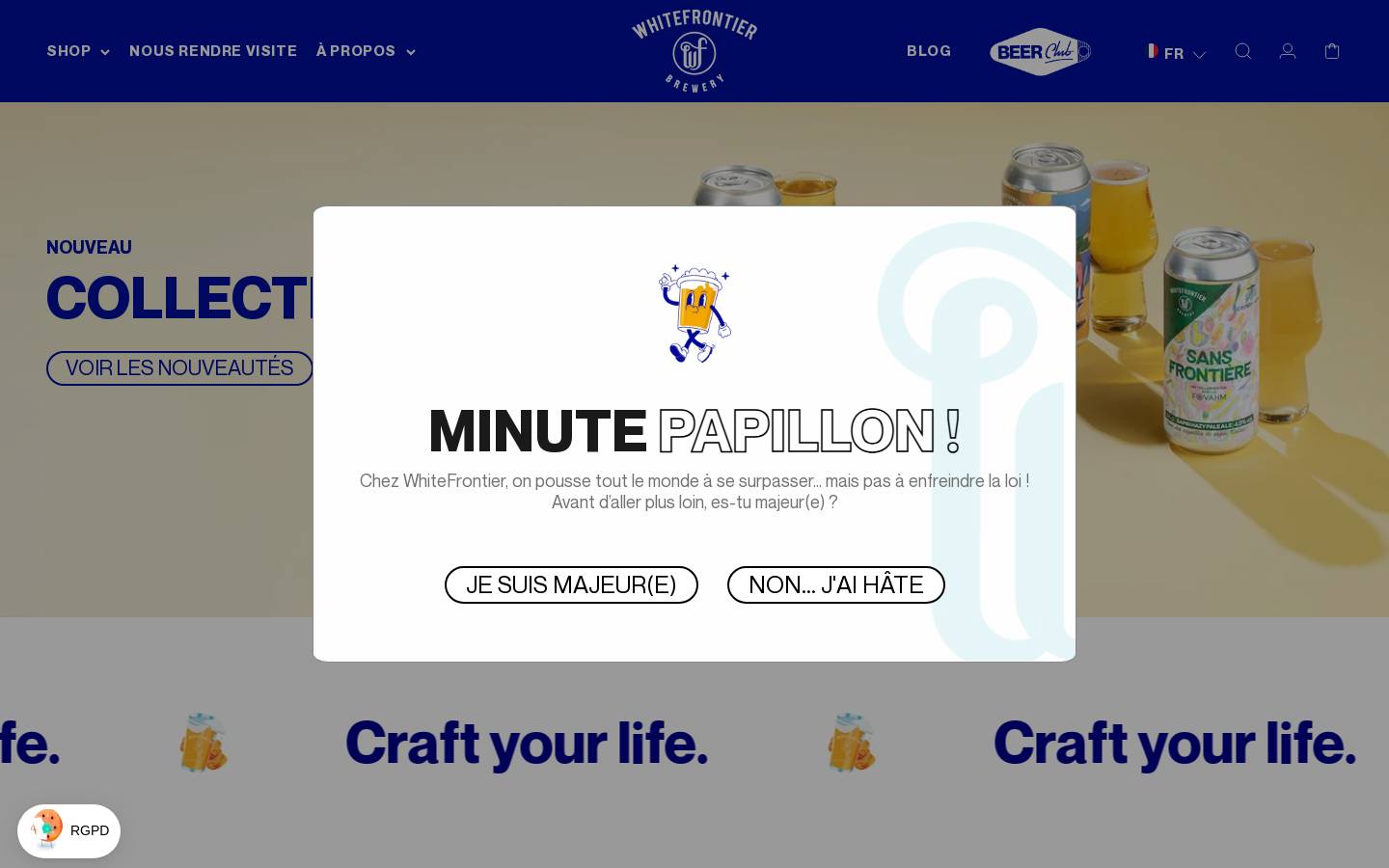 whitefrontier.ch homepage screenshot