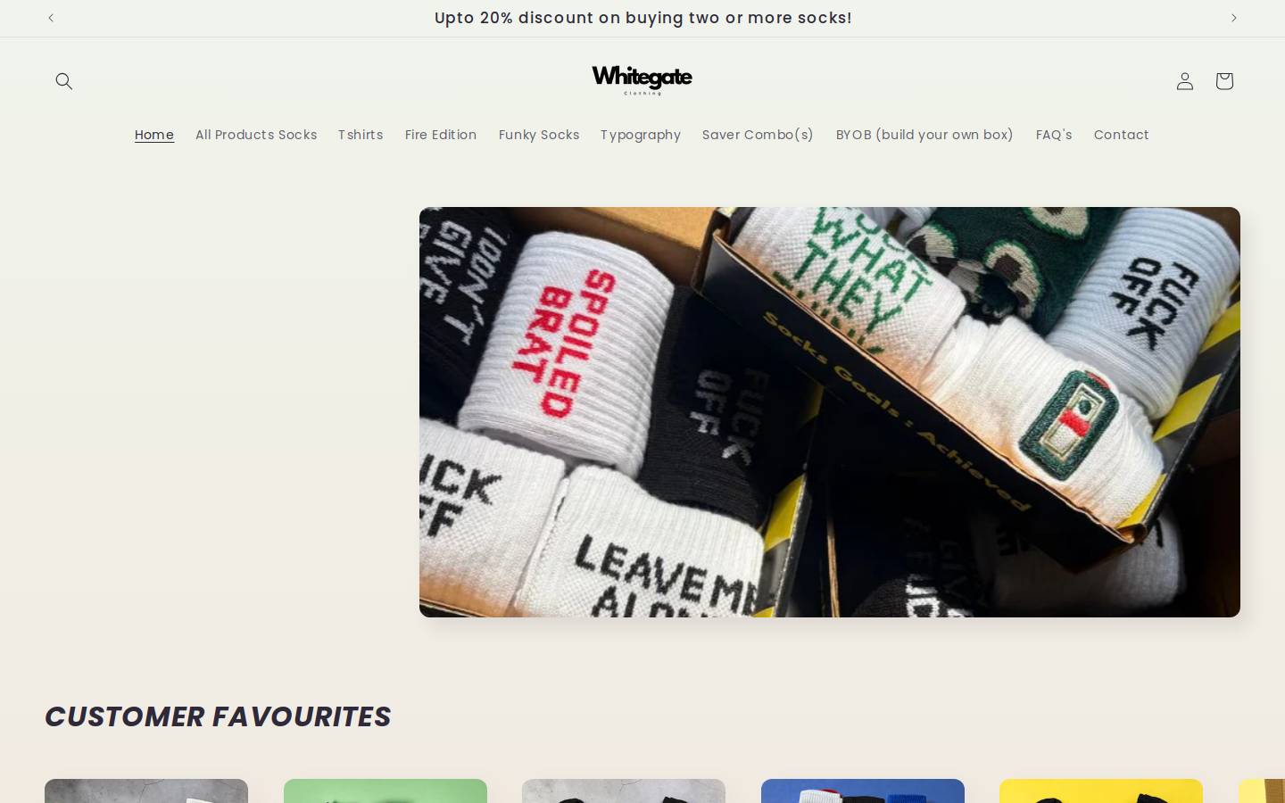 whitegate.co.in homepage screenshot