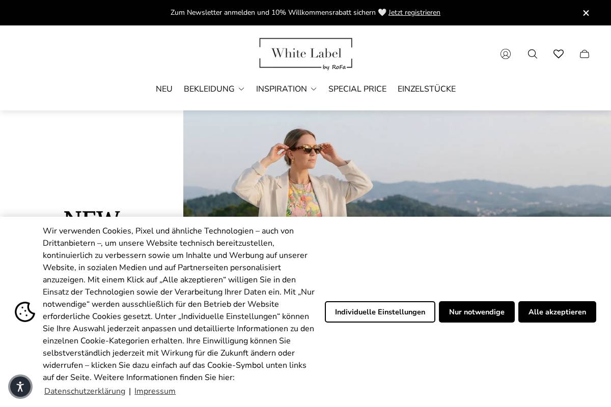 whitelabel.de homepage screenshot