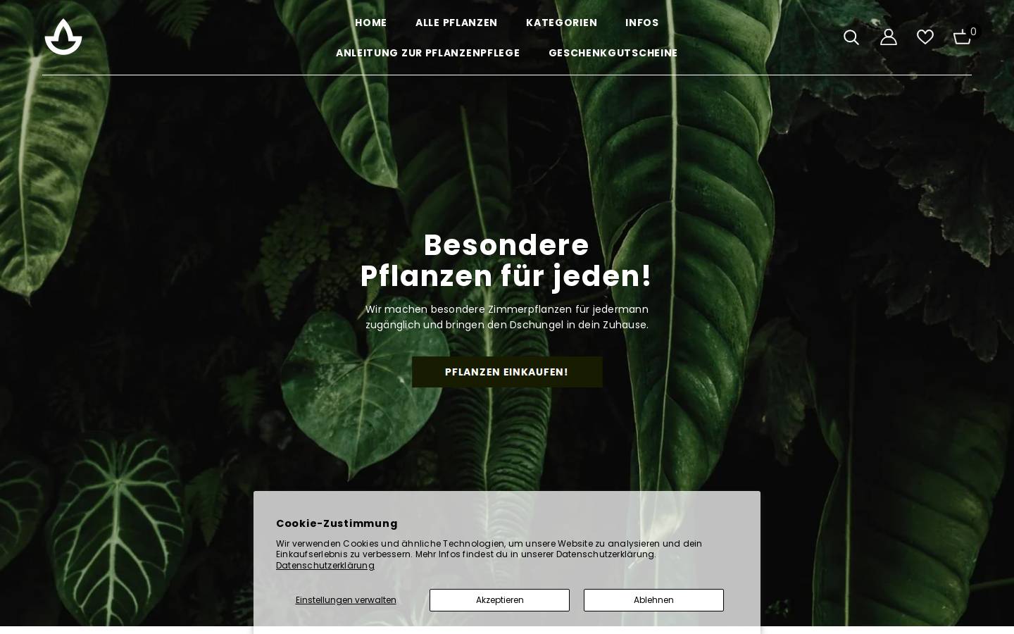 Whiteleafplants homepage screenshot