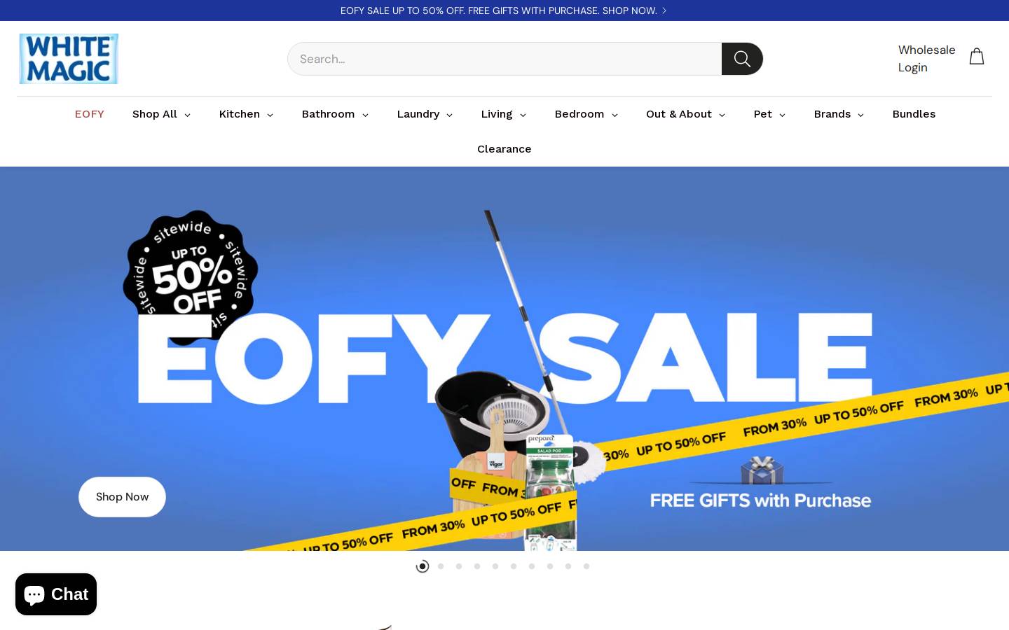 whitemagic.co.nz homepage screenshot