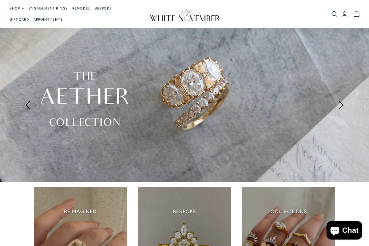 whitenovember.com.au homepage screenshot