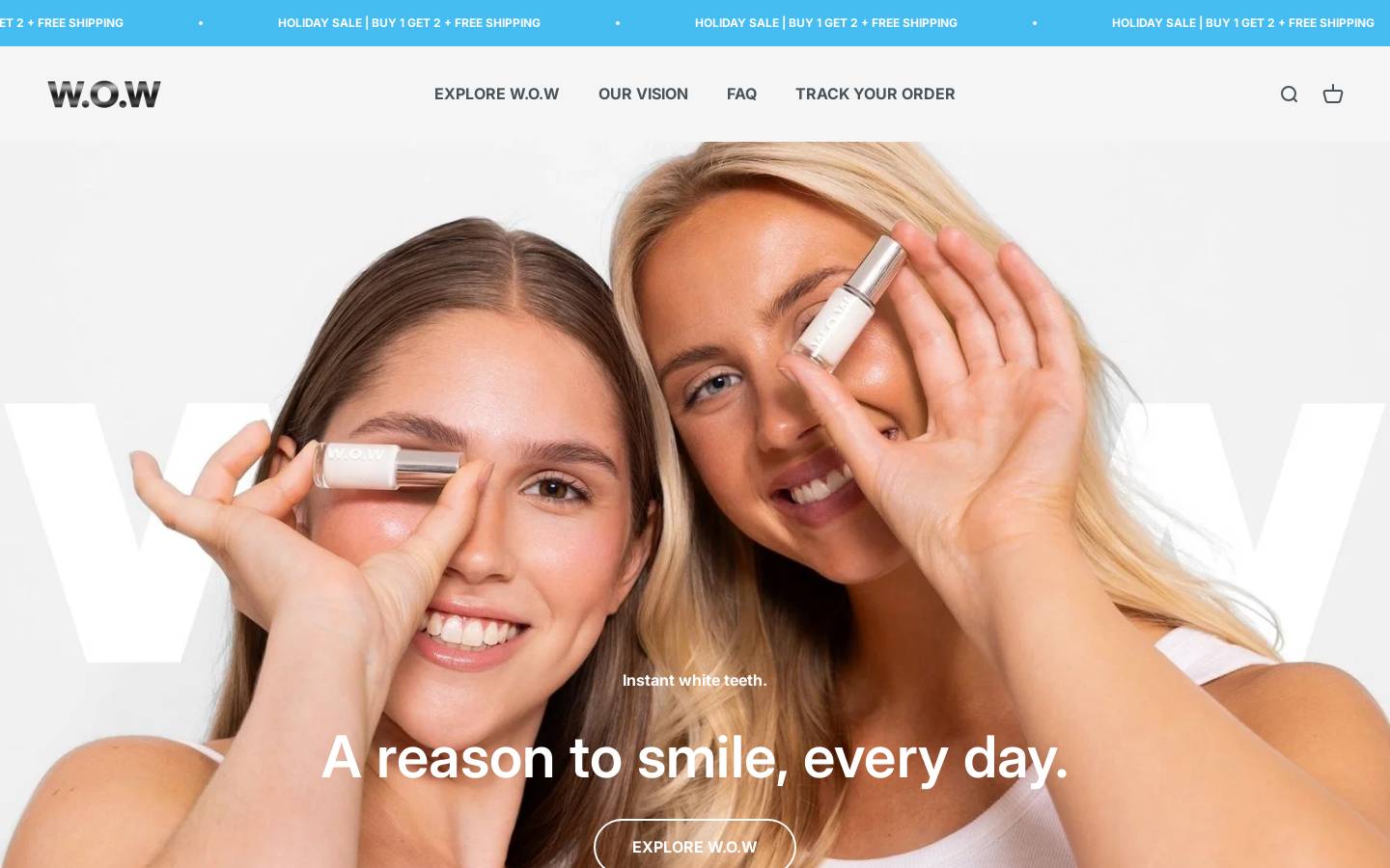 Whiteonwhite homepage screenshot