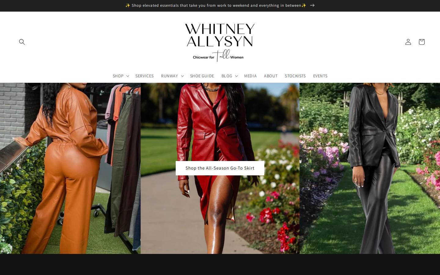 whitneyallysyn.com homepage screenshot