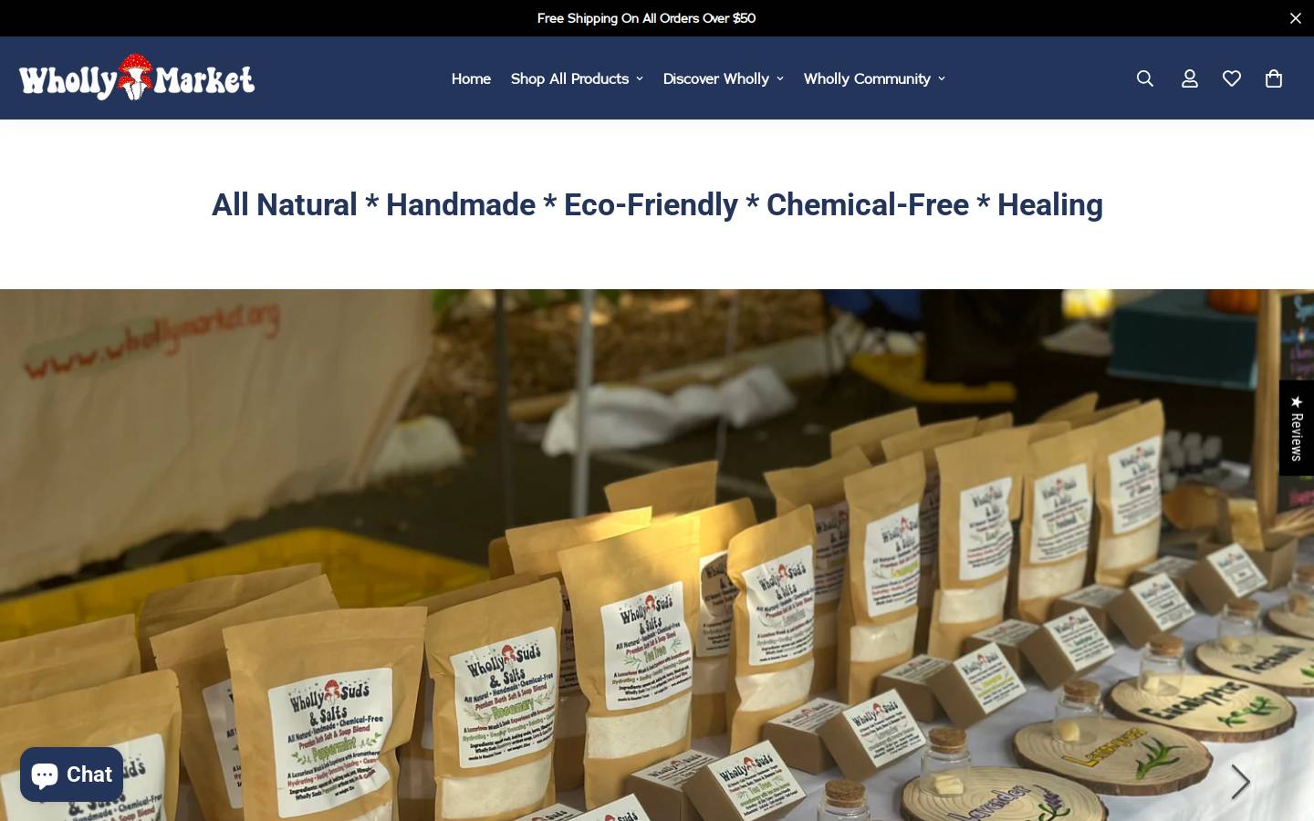 whollysuds.org homepage screenshot