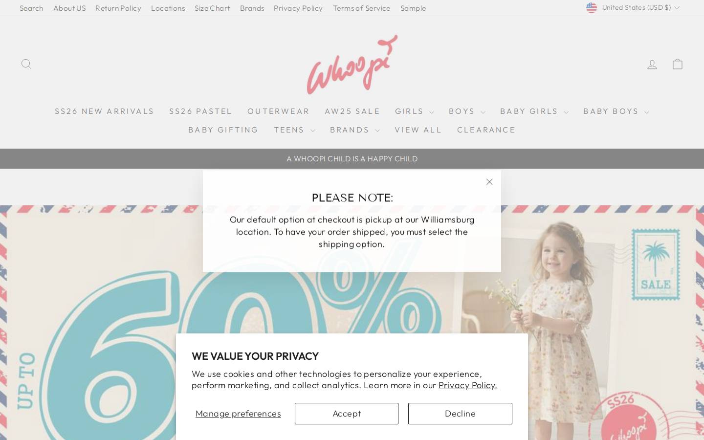 whoopikids.com homepage screenshot